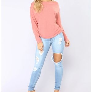 Mauve Fashion nova long sleeve